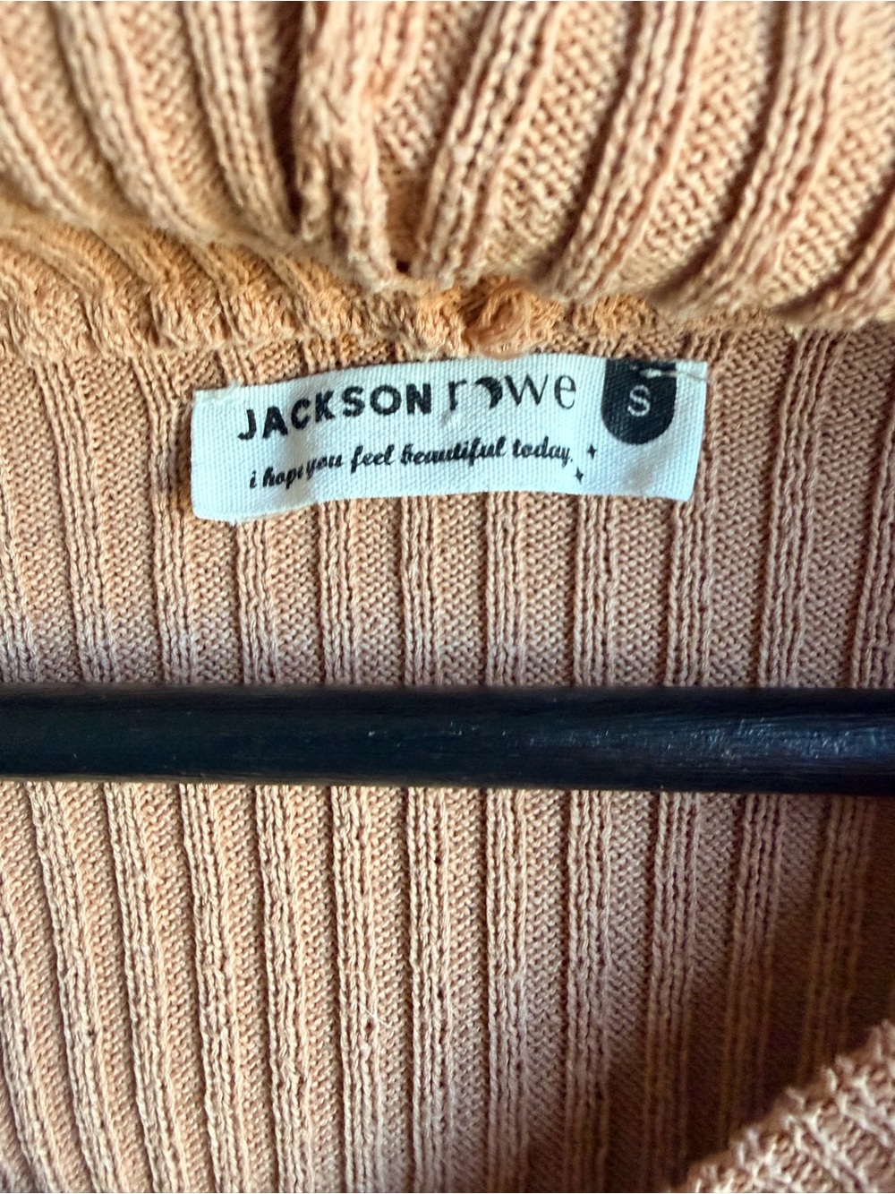 Jackson Rowe Rib Knit Zip Sweater - Picture 2 of 3